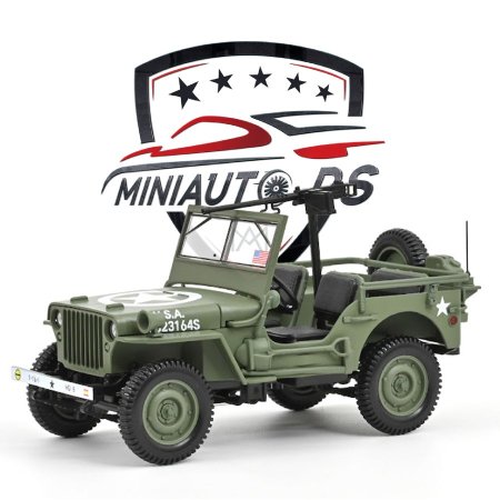 جيب نورمندي WILLYS NORMANDY 1944 قياس 1/18 إصدار Norev